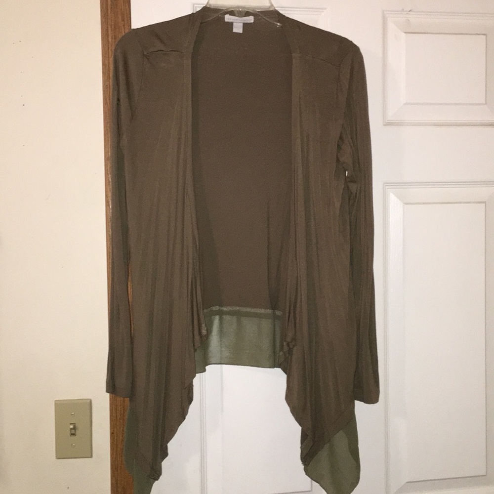 Army Green Cardigan